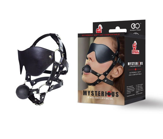 Ball Gag e Maschera Bondage Mysterious Sexy Love